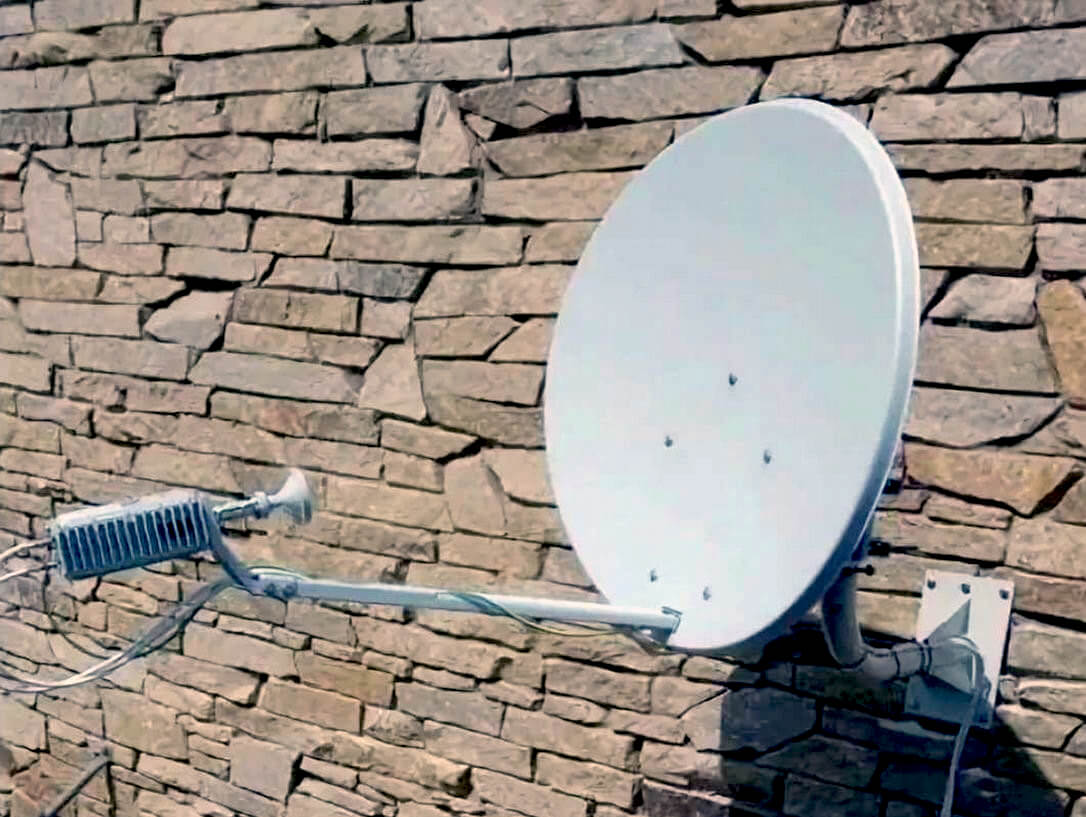 Установка спутникового Интернета в Талдоме: фото №2